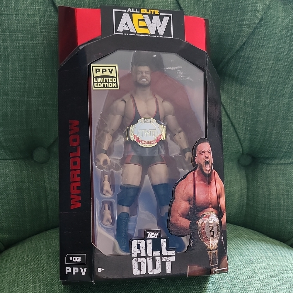 AEW Wardlow Action Figure - Limited Edition